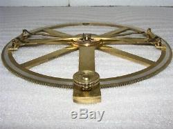 Circular Protractor With Folding Arms And Rack Adjustment By Cary