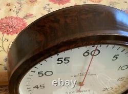 Clock Second Timer Wall Clock Bakelite 1930's Smiths Rare