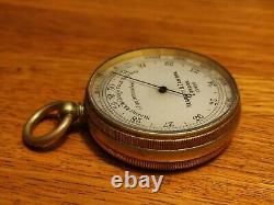 Compensated Pocket Barometer by Negretti & Zambra. London? 13450