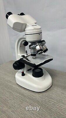 Compound Binocular Microscope, WF10x and WF25x Eyepieces, Lens 4x, 10x, 40x