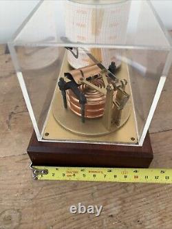 Contemporary Barograph G Lufft German Quartz Movement Perspex Cover