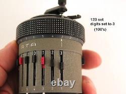 Curta II mechanical calculator Serial 540394 manufactured 1967