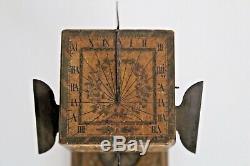 David Beringer Antique Polyhedral Cube Sundial Compass Scientific Instrument Old