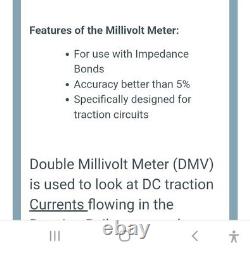 Double Millivolt Meter