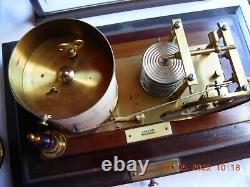 Drum Barograph barometer antique A & N C S ltd Westminster