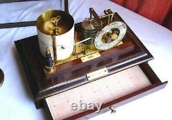 Drum Barograph barometer antique A & N C S ltd Westminster
