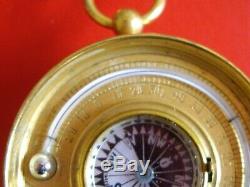 Eardley B. Norton Cased Double Sided Pocket Barometer Triple Compendium Working