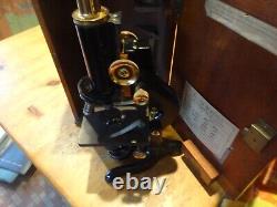 Early 20th Century W. Watson & Sons Ltd. London Service Microscope Brass 65543