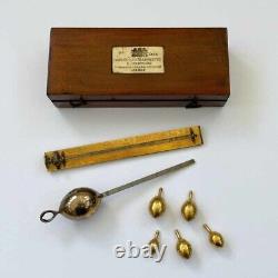 Early Victorian Bate's Patent Saccharometer By Ludwig Oertling London