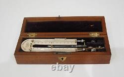 Early Victorian Cased Masons Hygrometer By Pizzi & Co London
