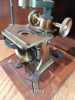 Early Victorian Cased Microscope