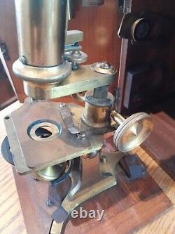 Early Victorian Cased Microscope