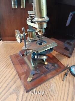 Early Victorian Cased Microscope