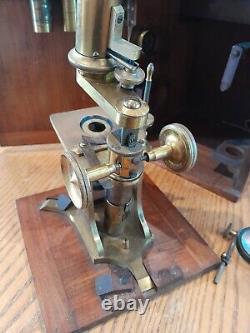 Early Victorian Cased Microscope