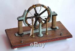 Early antique electric motor/generator Pacinotti-Gramme-Maschine, M. Kohl -rare