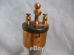 Early electric Poggendorff wet grenet cell battery flaschenbatterie late 19th c