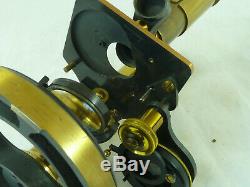 Eclipse Ross London 5900 microscope 1850 Brass Victorian Antique