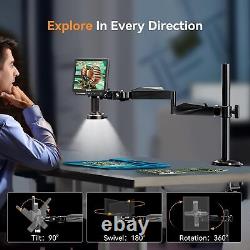 Elikliv 10.1 4K HDMI Microscope 52MP 2000x Coin LCD Microscope Adults Soldering