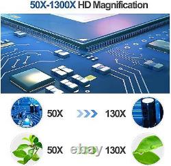 Elikliv 10 Digital Microscope Coin Microscope 1300X Video Magnifier 1080P 32GB