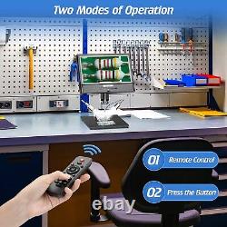 Elikliv Digital Soldering Microscope 10'' LCD 1300X Coin Microscope 10LED Lights