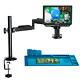 Elikliv EM4K FLEX 4K LCD Digital Microscope Coin Microscope Flexible Arm Stand