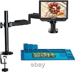 Elikliv EM4K FLEX 4K LCD Digital Microscope Coin Microscope Flexible Arm Stand