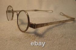 England Rare George IV 1820 Silver Eyeglasses Hallmarked By Thomas Peyton