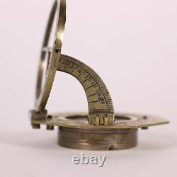 Equatorial Sundial Brass Germany XIX Century