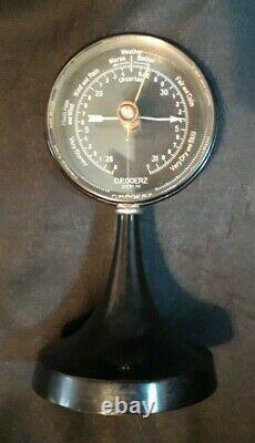 Exquisite CP GOERZ Berlin Art Deco Barometer Rare Working. AR Baines Harrogate