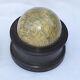 Fine 3 inch terrestrial globe in lignum vitae case Woodward