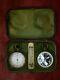 Fine Antique Pocket Cased Compendium With Barometer, Compass & Thermometer