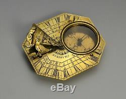 Fine Butterfield Type Sundial By Chapotot Circa 1680