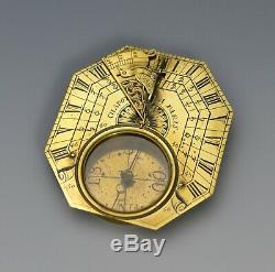 Fine Butterfield Type Sundial By Chapotot Circa 1680