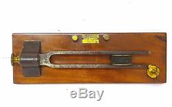 First Electric Sound Antique 1890 French Electric Tuning Fork By Charles Verdin