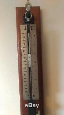 Fortin Stick Barometer by F. DARTON & CO Ltd Watford