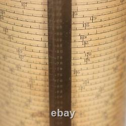 Fuller's Cylindrical Slide Rule Wood England XX Century