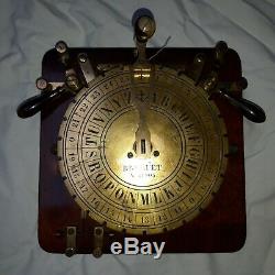 Fully Working Breguets Quadrant Dial Telegraph (c 1850) and Sounder