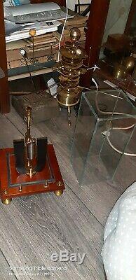 GALVANOMETRE a mirroir Deyrolles Paris scientifique instruments physique antique