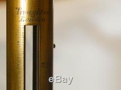 George III Mountain Stick Barometer By Edward Troughton London