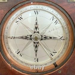 Georgian Surveying Compass & Sundial By William Harris & Co London