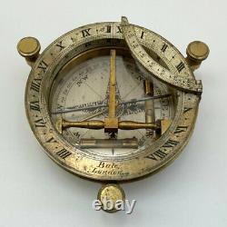Georgian Universal Equinoctial Sundial By Robert Brettell Bate London