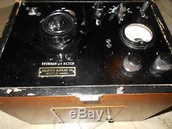 Ghostbusters ESP Shock Box Vintage Beckman PH Meter RARE Venkman Prop