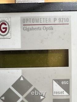 Gigahertz Optik P9710 Optometer V4.4