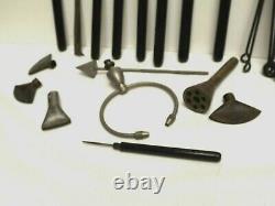 Glass Blowing Glass Blowers Tools Collection of Tools for Glass Blowing