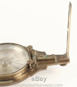 Gurley Railroad Compass Circa 1860