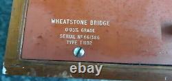 H. W Sullivan of London Wheatstone Bridge Galvanometer Type T1102