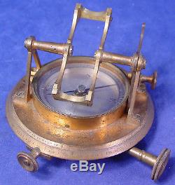 Jesse Ramsden Miniature Surveying Theodolite 18th Century, Only 1 Known