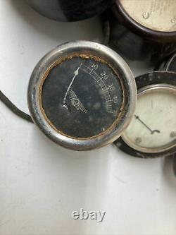 Jewell Elec Instrument Co. Volt Meter Gauge Vintage Eugene Switch