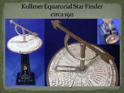 Kullmer Equatorial Star Finder circa 1911