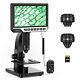 LCD Digital Microscope + Remote Control 2000X Biological Microscope for Adults